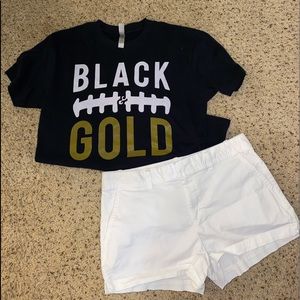 Black and Gold Spirit Tee